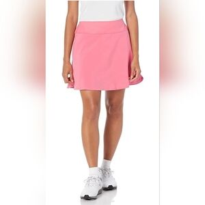 Puma Women's PWRSHAPE Solid Golf Skirt w/ Shorts Size Medium NWT Peachy Pink